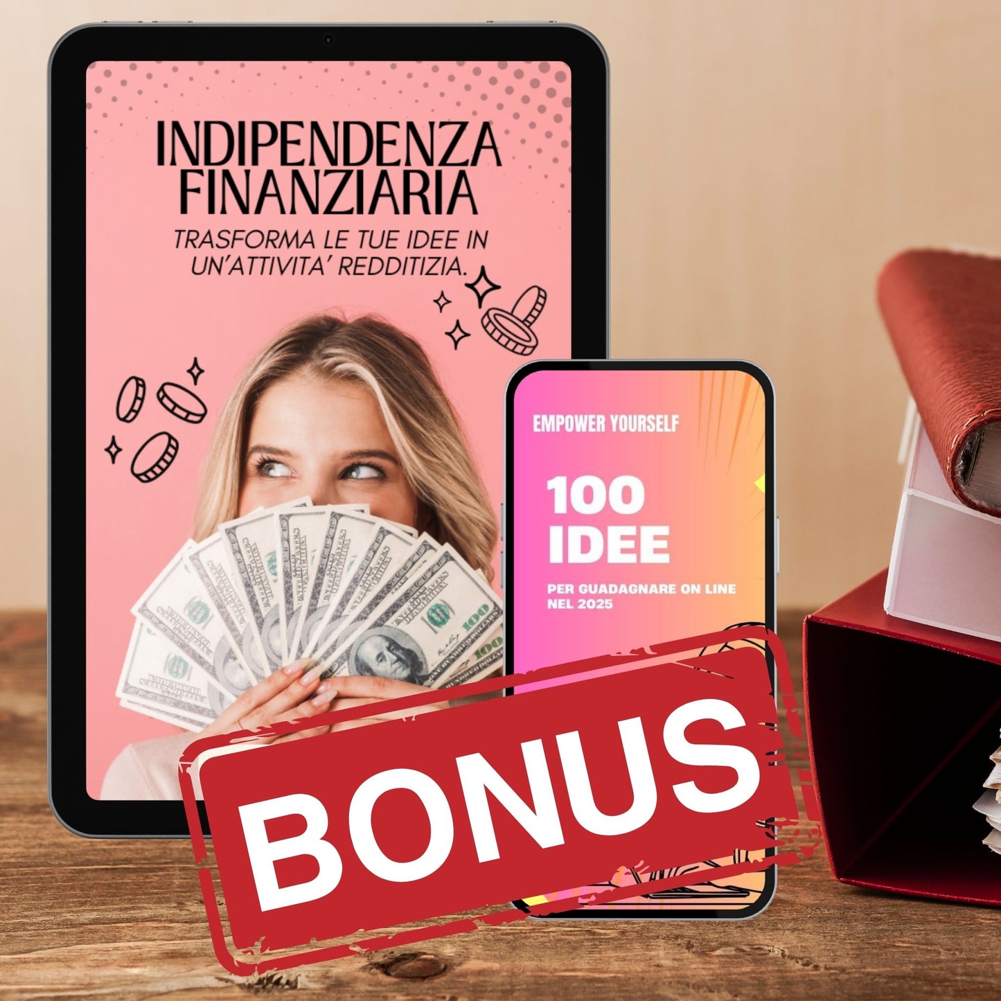 📦 "Pacchetto Indipendenza Finanziaria: Guida Completa + 100 Idee per Guadagnare Online 2025"